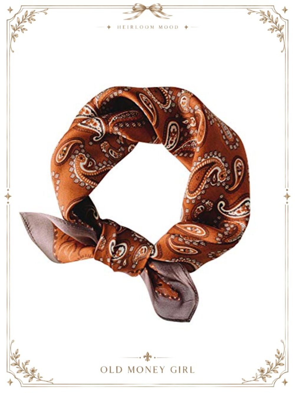 100% Mulberry Silk Small Square Scarf Neckerchief Headscarf